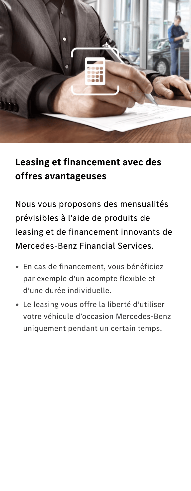 Leasing et financement avec des offres avantageuses