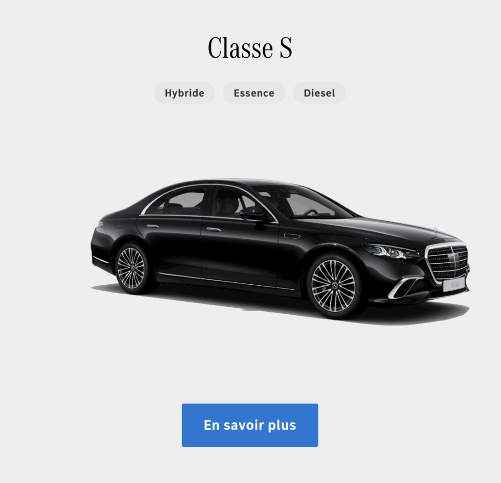 Classe S
