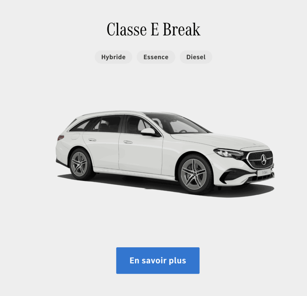 E break