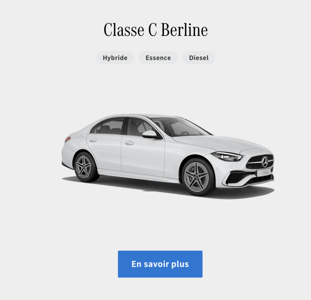 Classe C berline