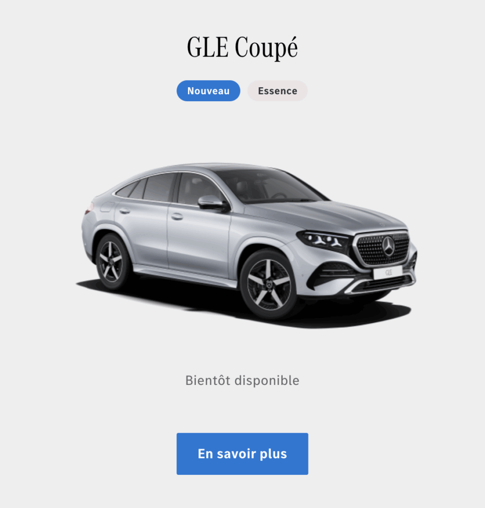 new GLE coupe