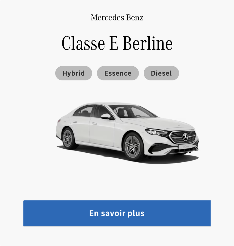 Classe-E-berline
