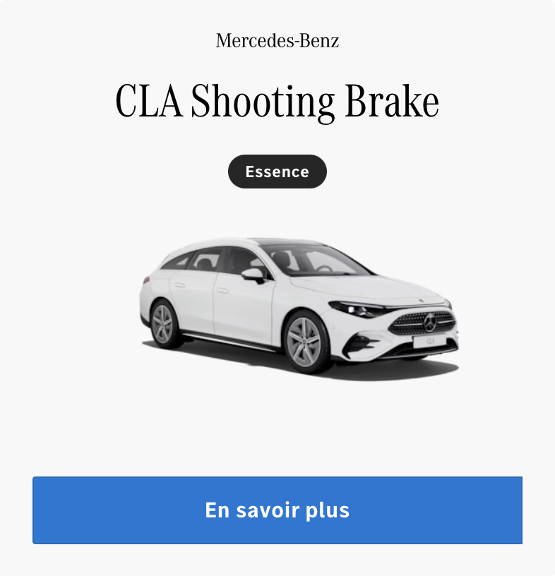 CLA shooting brake