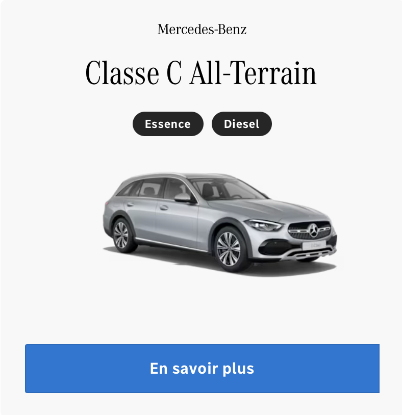Classe C All-terrain