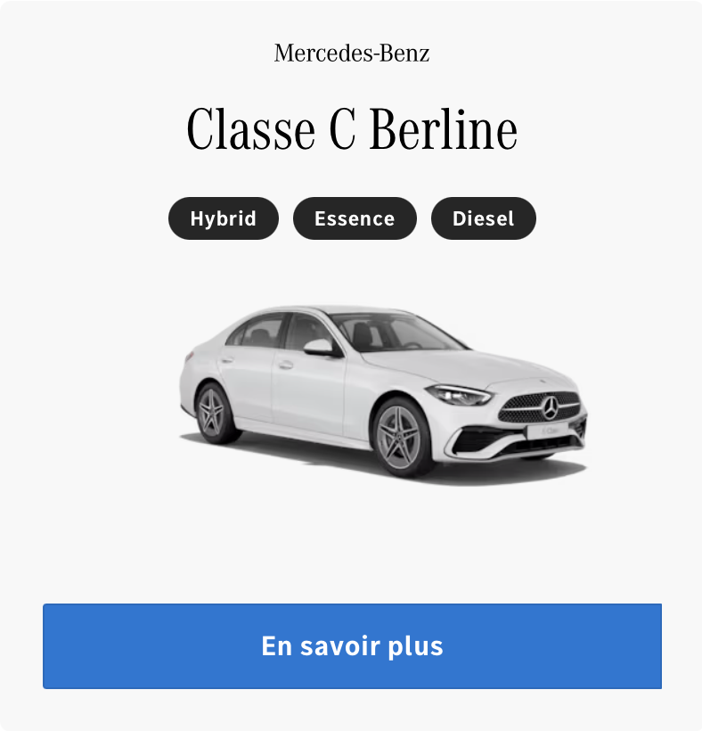Classe C Berline