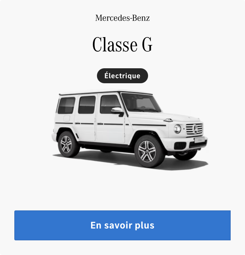 Classe G electrique