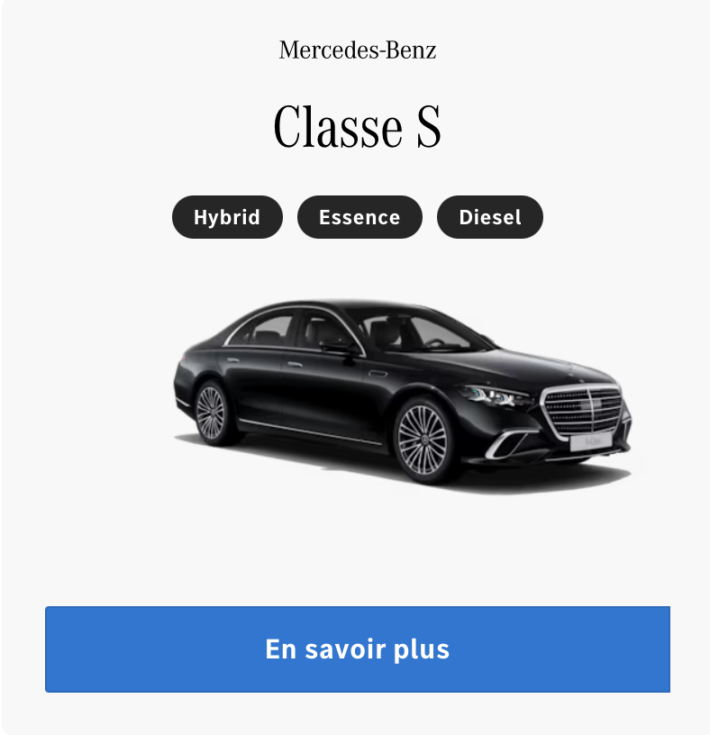 Classe S