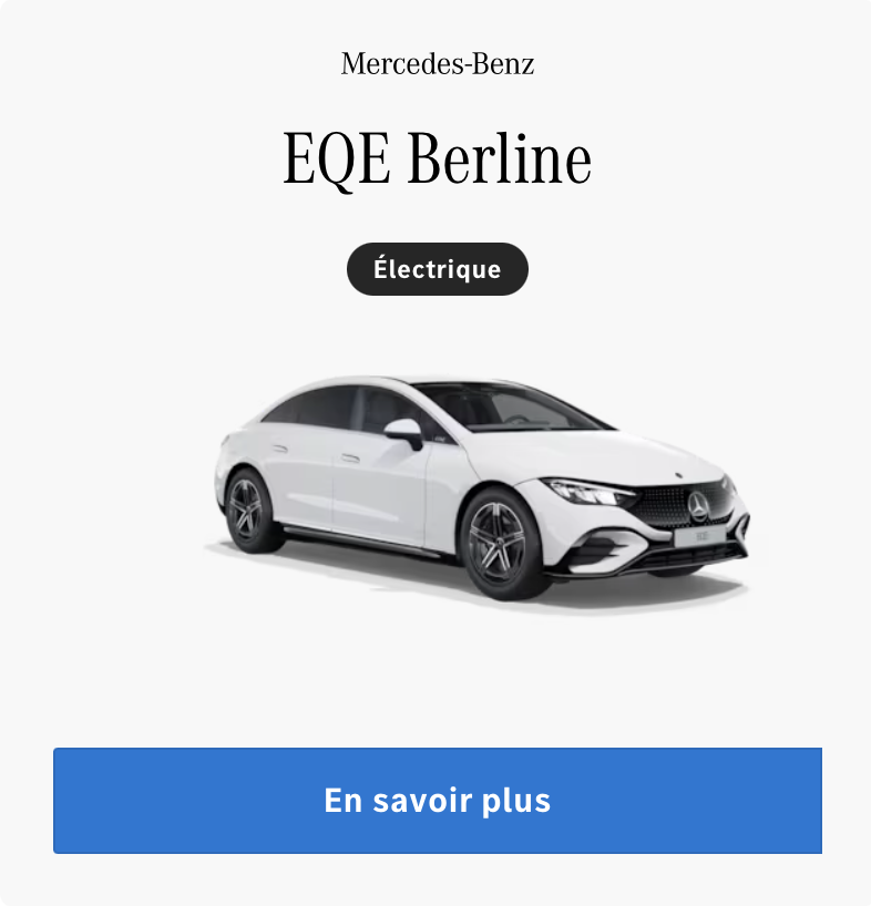 EQE berline